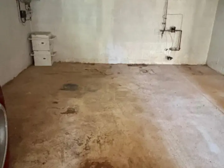 Garage after a Load & Go cleanout in St. Catharines